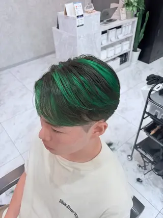 ショート 🦋ハイトーン🦋 石山 希理🦋のヘアスタイル