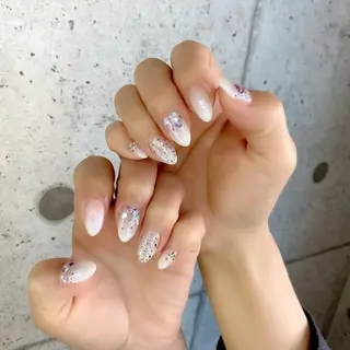 セミロング カラー パーマ ヘアアレンジ メンズ キッズ ネイル マツエク・マツパ アイブロウ Salon Ｋのネイルデザイン