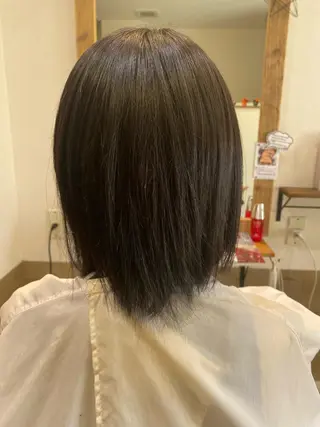 ショート レイヤー/顔周り/ 透明感カラー/ななのヘアスタイル