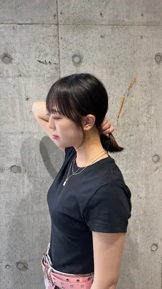 ショート RUKA👱🏻 メンズカットパーマのヘアスタイル