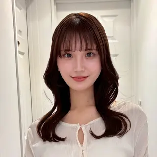 ロング 🎀暖色/レイヤー/ アレンジ/りんか🎀のヘアスタイル