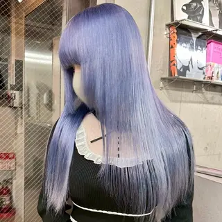 ロング カラー ✨ブリーチカラー× 艶髪SUZU🛼🫧のヘアスタイル