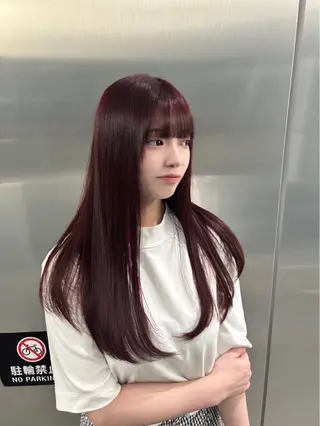 カラー ひかり HAZELのヘアスタイル