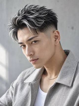 ショート カラー メンズ 🔮メンズ縮毛矯正 メンズパーマ💎竹永のヘアスタイル