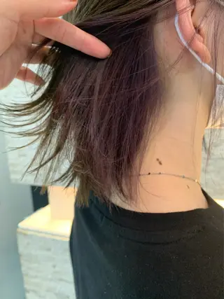 ショート カラー ✄折橋 彩花🐶🍑のヘアスタイル