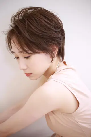 ショート 四辻 和也 /似合わせボブ×艶髪のヘアスタイル