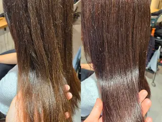 ミディアム カラー 野村 果音(カノン)のヘアスタイル
