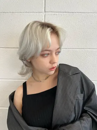 ミディアム カラー HARU//原宿🤍 リピート率NO.1のヘアスタイル