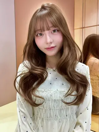ロング ヘアアレンジ 大宮縮毛矯正💖 ブリーチ履歴⭕️櫻井のヘアスタイル
