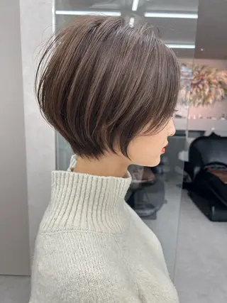 ショート 石川直樹 似合わせカット✨のヘアスタイル