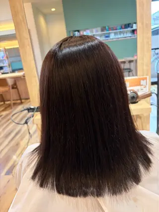 セミロング ラプチャー 野牧歩果のヘアスタイル