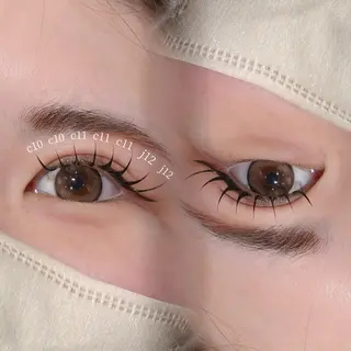 マツエク・マツパ LaBless/ saki束感まつげのマツエク・マツパデザイン