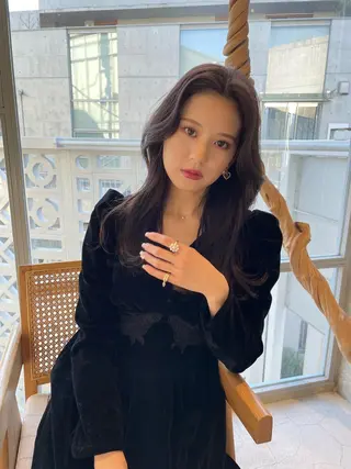ロング カラー レイヤーカット🎀 kanaのヘアスタイル