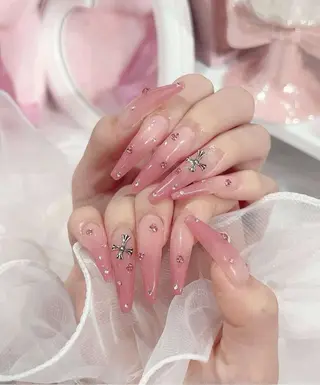 ネイル Lee Nails チップ長さだし専門店のネイルデザイン