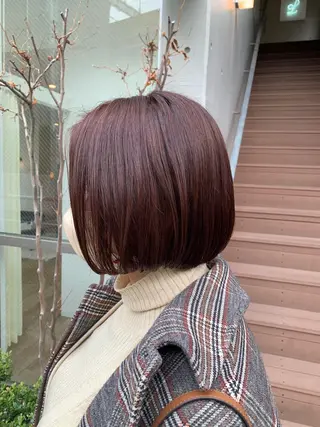 ミディアム 森山 佳小里/カラー /似合わせカットのヘアスタイル