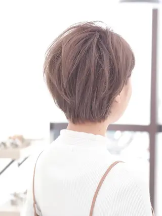 ショート カラー ヘアアレンジ キッズ ネイル マツエク・マツパ 永野 良一のヘアスタイル