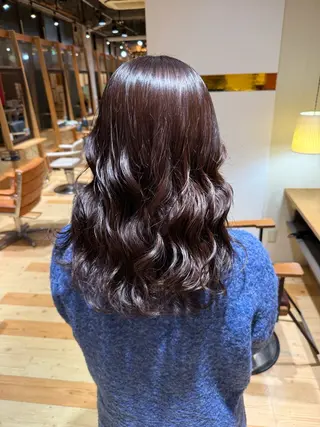 ロング カラー ma naのヘアスタイル