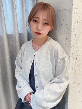 ミディアム カラー mai / linoah˚✧のヘアスタイル