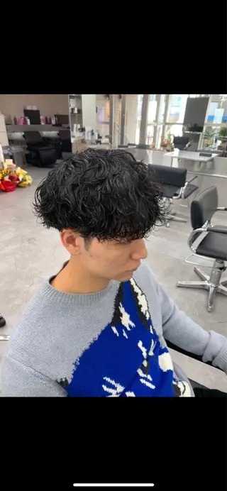 パーマ メンズ パーマ支持率No.1 ❤️🔥安成弾のヘアスタイル