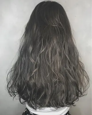 ロング カラー 沖縄東京2拠点美容師 mamicoのヘアスタイル