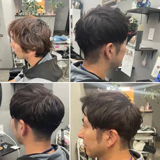 カラー メンズ 🌹ミラクル美容師 🌹くっぽのヘアスタイル