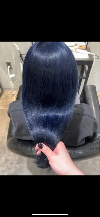 ロング カラー ハイトーンカラー が絶対可愛い✨泰聖✨のヘアスタイル