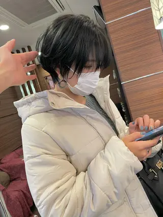ショート 齋藤 佳以のヘアスタイル