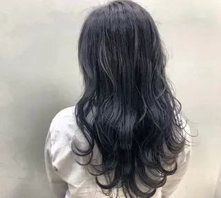 セミロング カラー メンズカットモデル 募集中🫧吉田陽菜のヘアスタイル