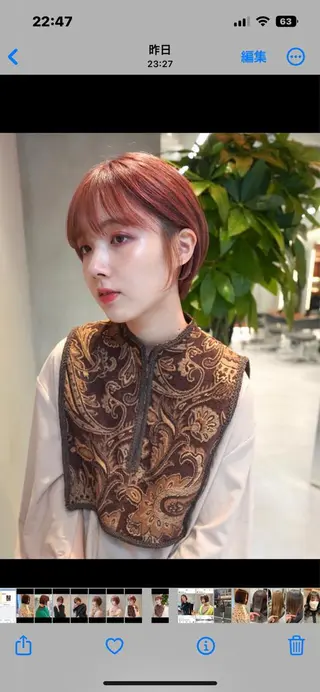 ショート 似合わせレディース/ メンズ/あゆかのヘアスタイル