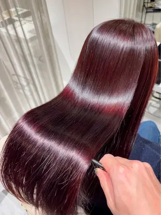 ロング カラー 三宅 壱輝のヘアスタイル