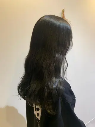 ロング 中村 彩音のヘアスタイル