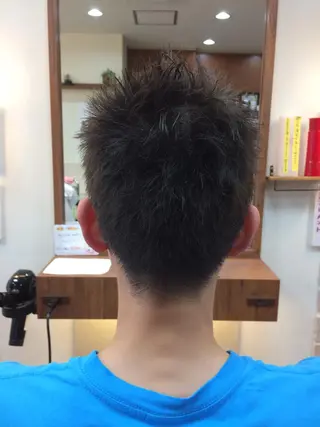 ショート メンズ 村田 淳のヘアスタイル
