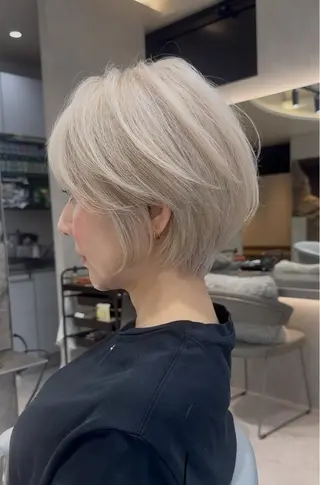 ショート カラー Lond Bloom 天神ショート/ボブのヘアスタイル