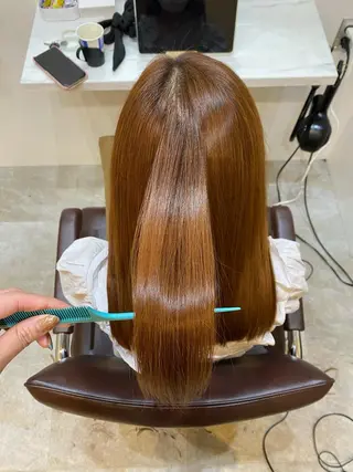ロング 【髪質改善 艶髪】 布川 莉穂のヘアスタイル