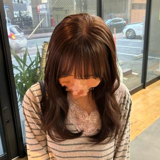 ロング nanami🏷🤎 ベージュ/レイヤーのヘアスタイル