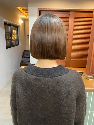 ショート ムナカタ アカリのヘアスタイル