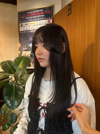 ロング 無料パーマモデル募集 /立川/ユウリのヘアスタイル