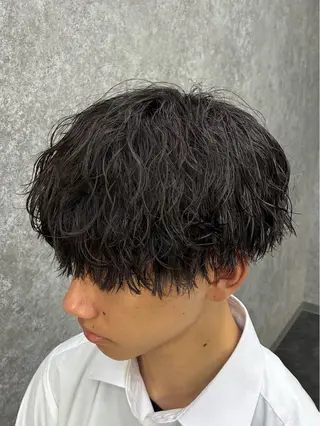 パーマ メンズ シャドウパーマ特化 🩵Chisatoのヘアスタイル