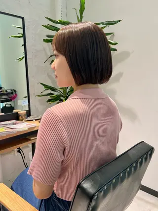 ショート カラー 「sumi」 AMIのヘアスタイル