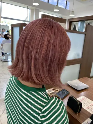 ミディアム カラーモデル募集中！ 奥出　紗永のヘアスタイル