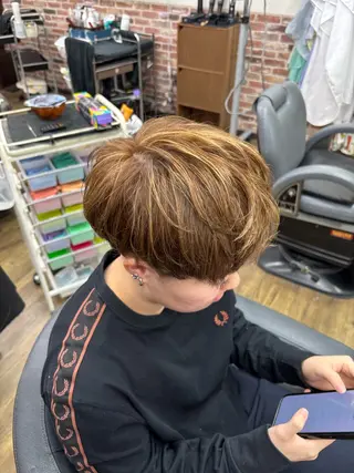 メンズ わたなべ ななかのヘアスタイル