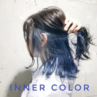 ミディアム カラー YU-KA ✂︎Rico.のヘアスタイル