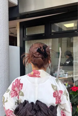 ロング ヘアアレンジ 透明感カラー🩵海外 ヘア/chiharuのヘアスタイル
