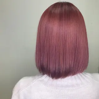ミディアム 前田 菜奈子のヘアスタイル