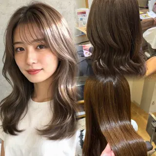 セミロング 🪞顔周りカット🪞 北里朋子のヘアスタイル