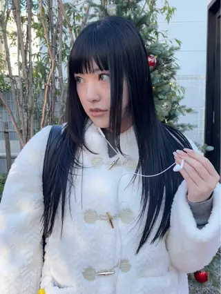 ロング 園田 渉 ◤SHIKIO◢のヘアスタイル