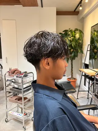 パーマ メンズ てった/fifth/ elima/パーマのヘアスタイル