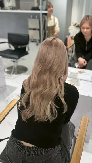 カラー HINA🌟/ボブ /透明感カラー🫧のヘアスタイル