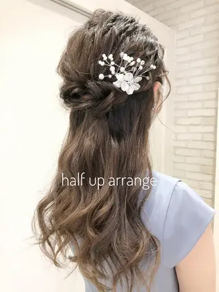 ロング ヘアアレンジ 大平 美沙のヘアスタイル
