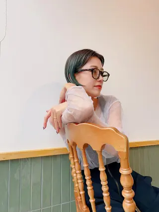 セミロング カラー ヘアアレンジ 【代表】 たき〜のヘアスタイル